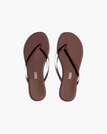  Lily Matte Flip Flop Cappuccino