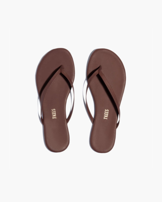 Lily Matte Flip Flop Cappuccino