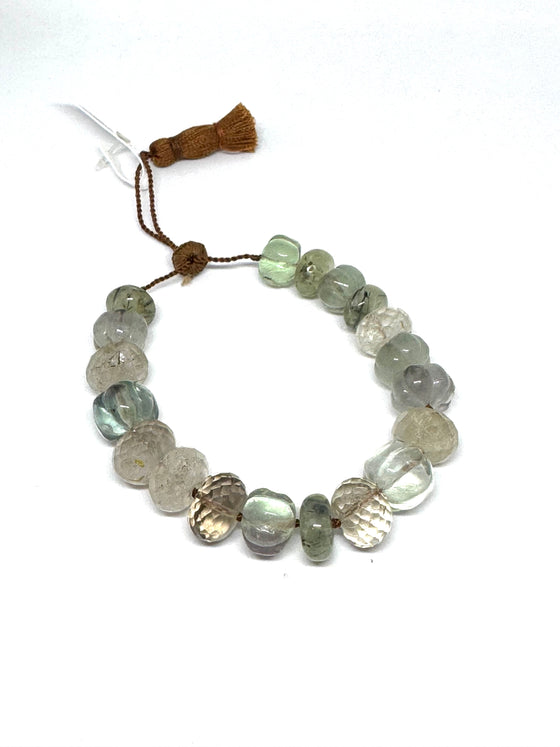 Faceted Multi-Stone Bracelet