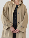 The Cove Coat | Versatile Attachable-Scarf Coat