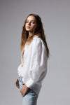 Camille Linen Shirt White