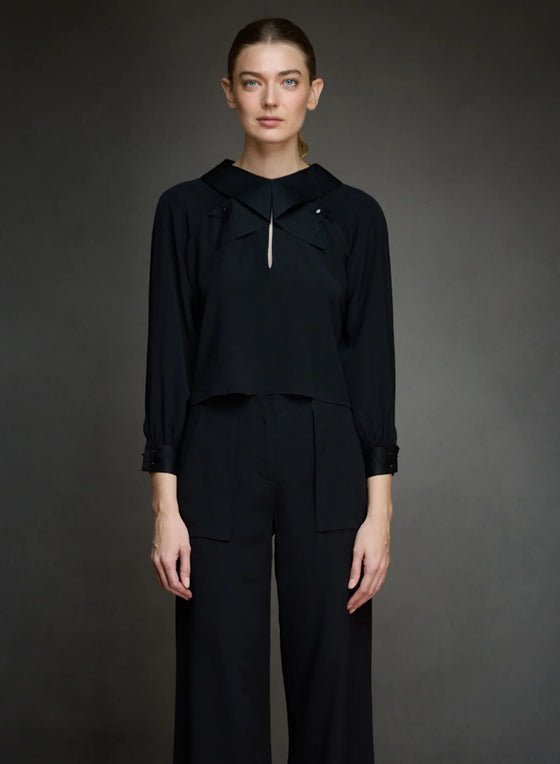 Love BInetti Black Zadie Blouse found at Patricia in Southern Pines, NC