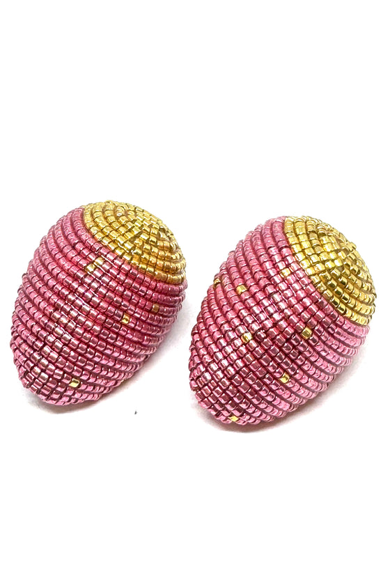 Susanna Vega Pink Mini Maurita Earrings