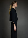 The Black Zadie Blouse