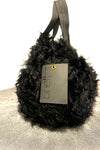 Kara Fur Bag Black