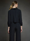 The Black Zadie Blouse