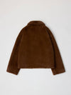 The Paloma Coat | Brown Faux Fur Jacket