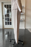 Wide Leg Linen Pant Chalk