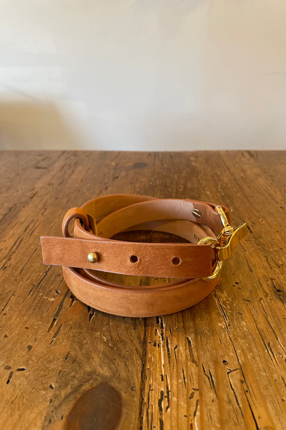 W. Kleinberg Nubuck Calf Belt