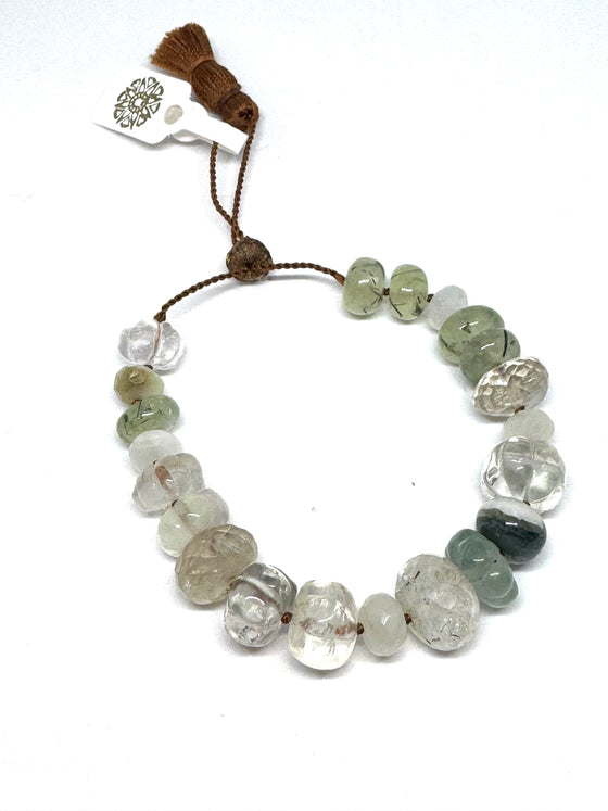 Faceted Multi-Stone Bracelet