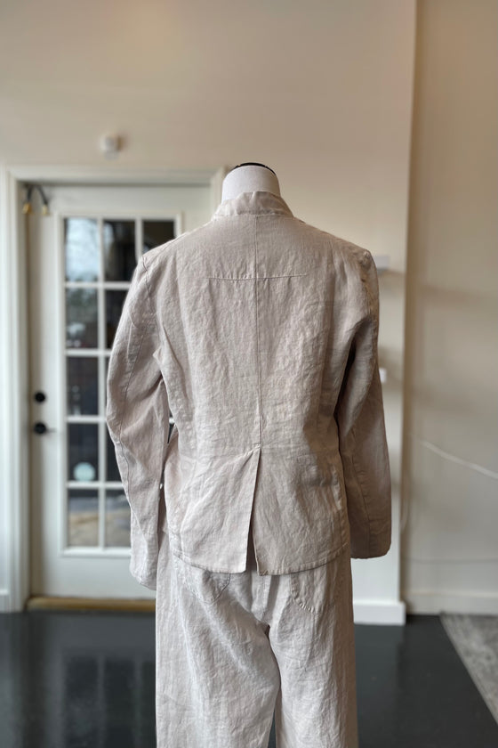 Linen Jacket Chalk