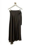 Brazeau Tricot magnolia Porcini silk wrap skirt found at Patricia in southern pines, NC