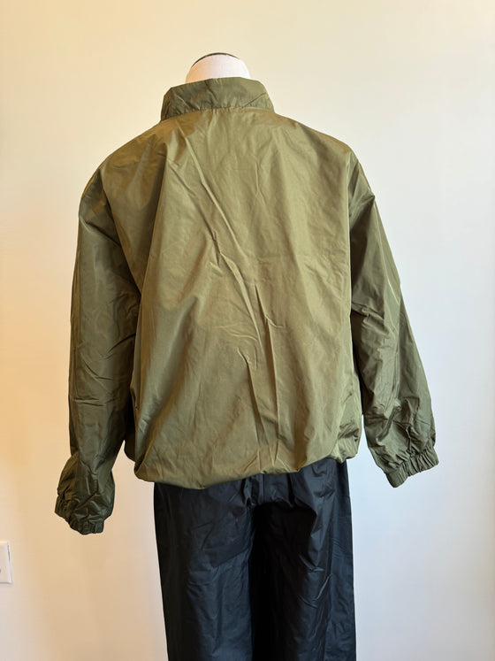 Olive Bomber Jacket