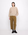 Almond Signature Yak Poet Sweater