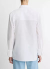 Cotton Relaxed Straight Shirt Optic White