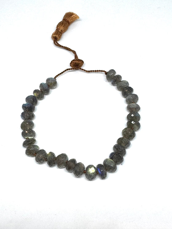 Faceted Labradorite Bracelet