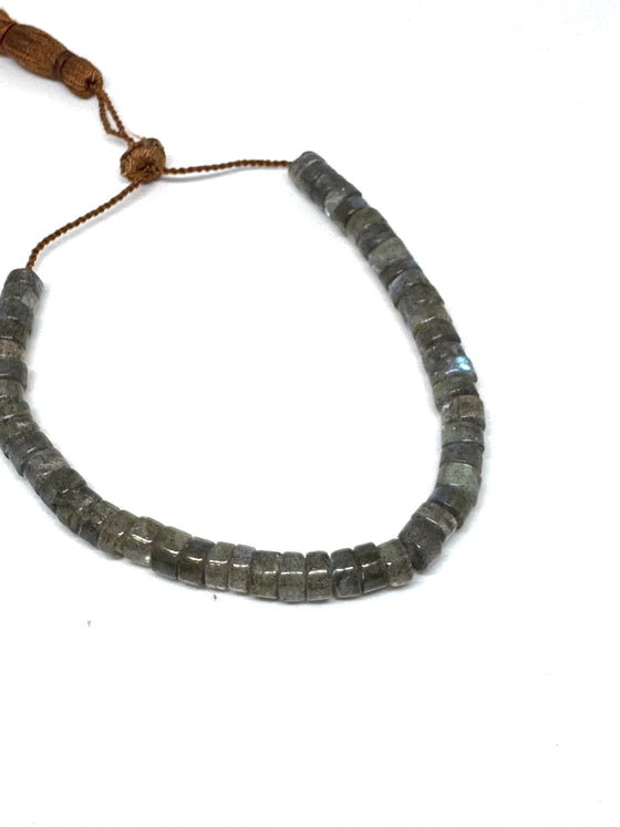 Tubular Labradorite Bracelet