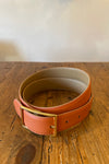 W. Kleinberg Tangerine Luscious Calf Reversible Belt