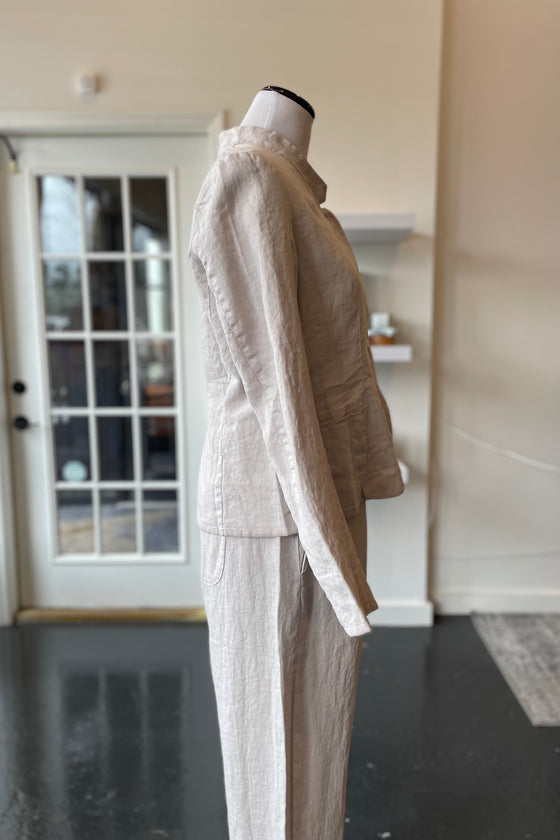 Linen Jacket Chalk