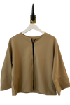 Peter O. Mahler Camel Soft Zip Jacket