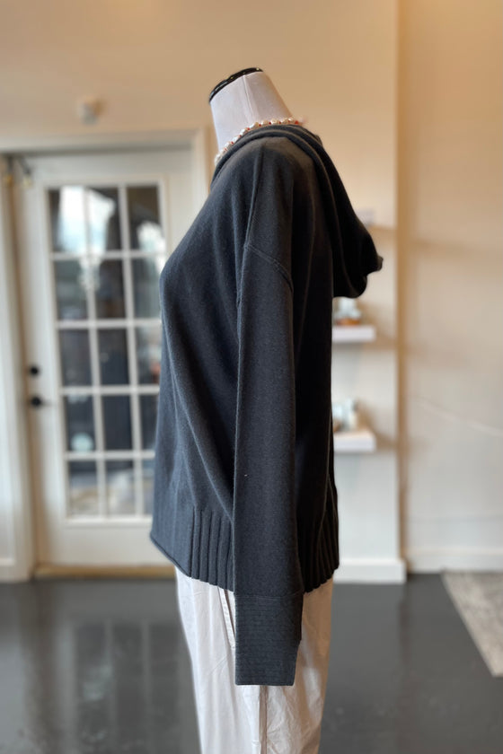 Cashmere Hoodie Graphite