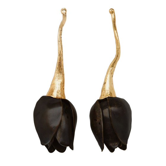 Julie Cohn Stem Black Rose Earrings found at Patricia in Southern Pines, NC