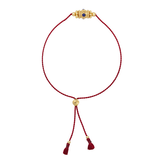 Rakhi 1 Lapis Bracelet - Fil Rouge