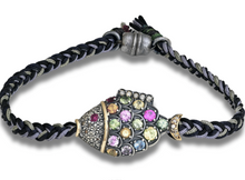  Multi Sapphire studded fish bracelet found at Patricia in Southern Pines, NC