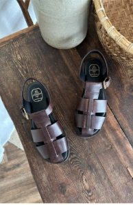  Emerson Fry chocolate Fisherman Sandal found at Patricia in southern Pines, NC