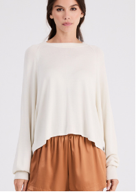  +Beryll Moni silk Cashmere long sleeve  top found at Patricia in Southern Pines, NC