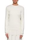 Brazeau Tricot Long Sleeve Cotton Cashmere Cuff Shirt in Pearl found at Patricia in southern Pines, NC 