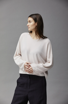  Kristensen du nord cashmere powder v neck sweater found at Patricia in Southern Pines, NC