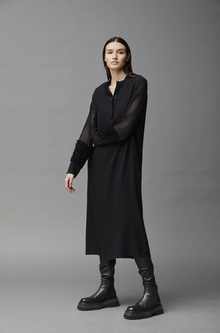  Kristensen du nord black sik fall dress found at Patricia in Southern Pines, NC