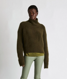  Carole Cashmere Sweater Kelp Green