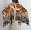 "Oranges and Lemons" Silk Scarf Blouse