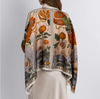 "Oranges and Lemons" Silk Scarf Blouse