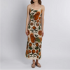 "Oranges and Lemons" Silk Slip Dress Citrine/Zest