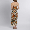 "Oranges and Lemons" Silk Slip Dress Citrine/Zest