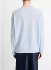 Cashmere/Silk Deep V-Neck Sweater Dark Sky Mist