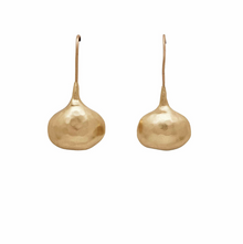  Ruth Single Drop Bronze Earring