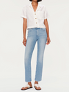 Mara Straight Mid Rise Instasculpt Ankle Jean  Atlantic