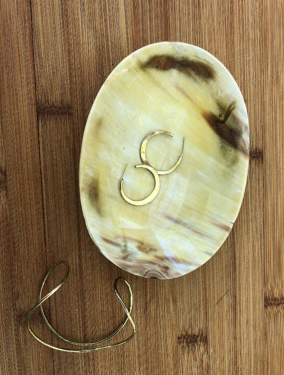 Ankole Horn Bowl + Spoon Set