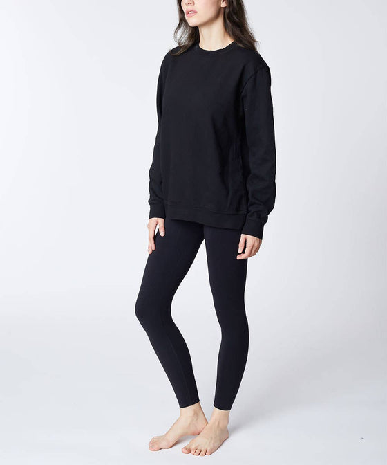 PATRICIA Logo Sweatshirt Black