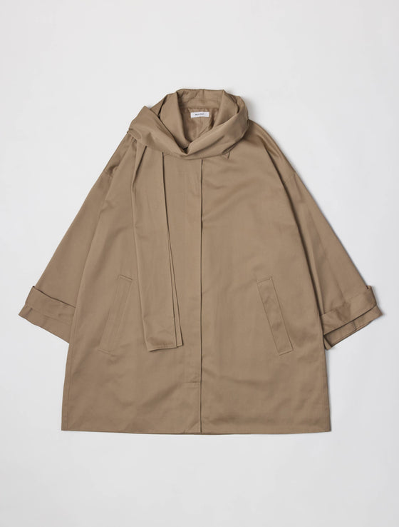 The Cove Coat | Versatile Attachable-Scarf Coat