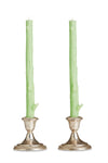 Cedar Candlesticks Pair in Forest Green