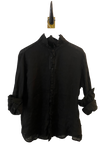 CP Shades Black Linen Romy Shirt