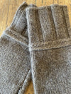 Cashmere Suede Open Mittens