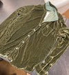 CP Shades Khaki Velvet Sloane Shirt