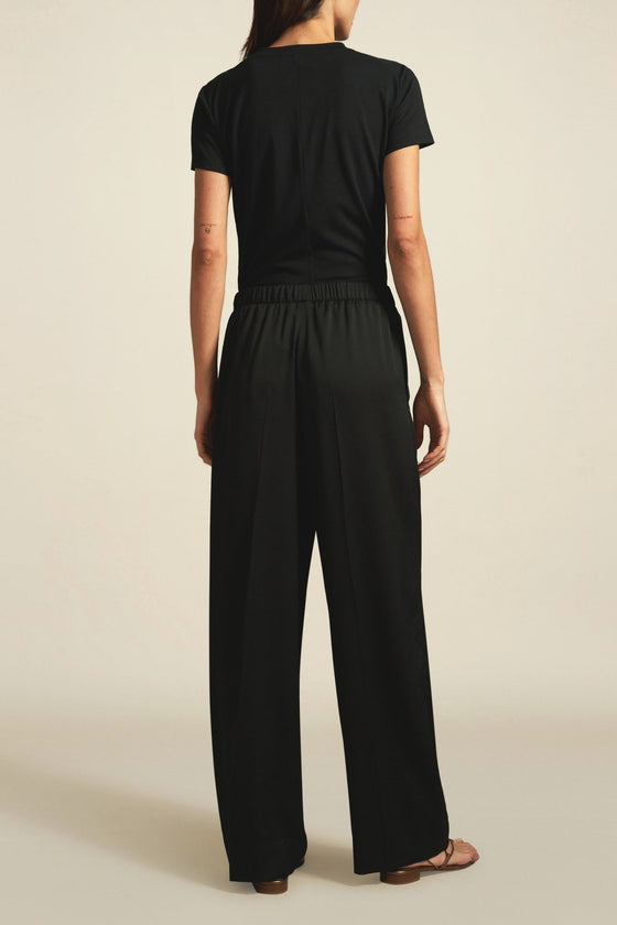 Kallmeyer Black Satin Allongé Trouser