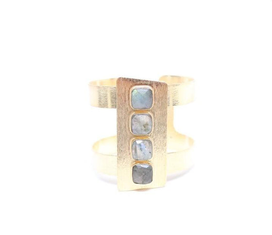 T.  Marie Designs Cali Cuff - Labradorite